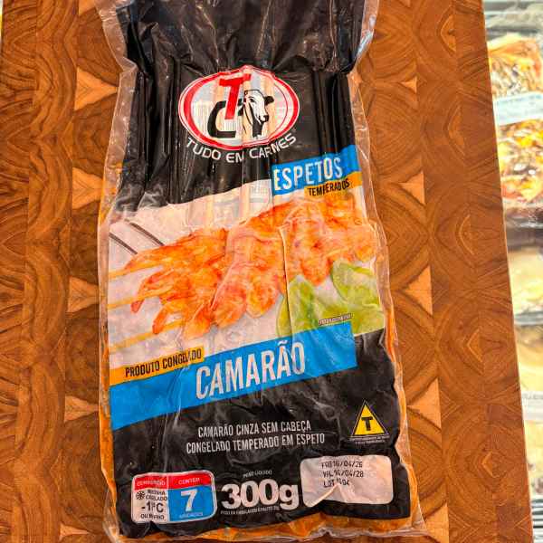 Camarão - Espetinho - 300g
